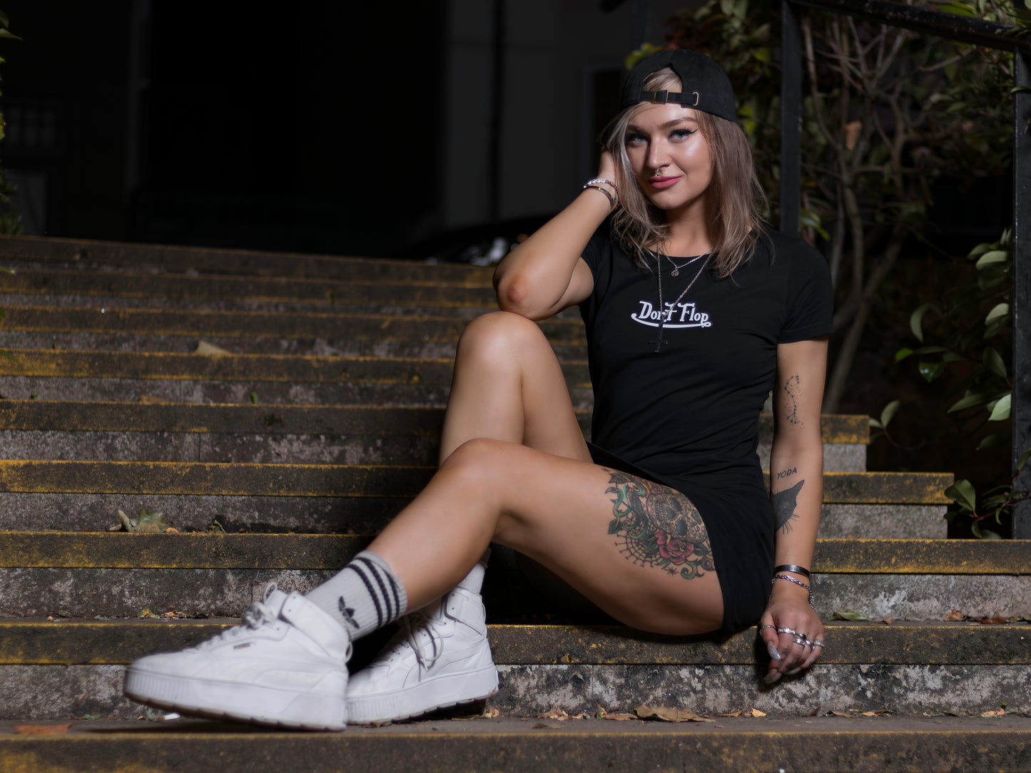 Don't Flop Women's T-Shirt Dress