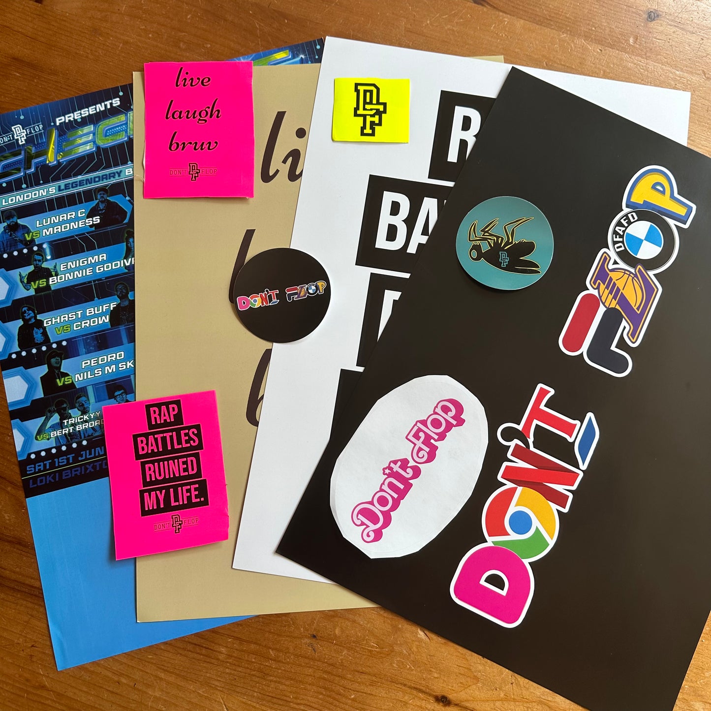 Poster & Sticker Bundle